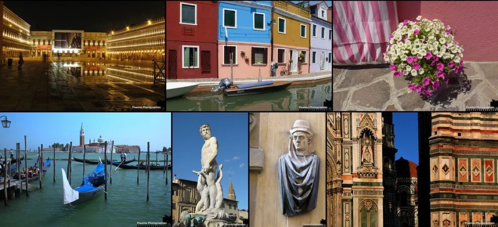 Europe, Italie, Florence, Venise, Murano, Souvenirs de Voyages, Pixanne Photographies