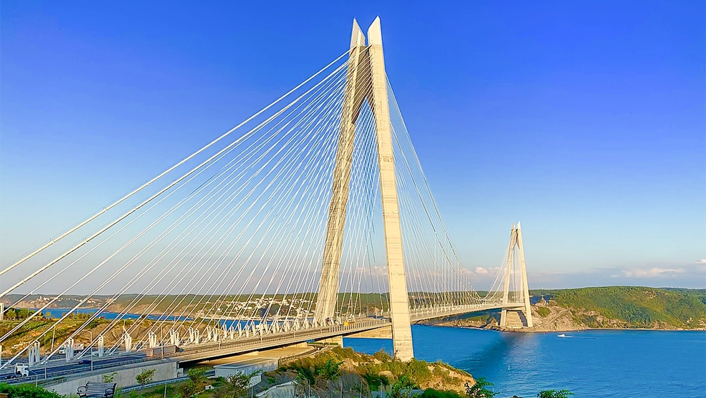 Asie, Europe, Turquie, Istanbul, Bosphore, Pont Yavuz Sultan Selim