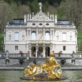 Europe, Allemagne, Bavière, Ettal, Linderhof, Château, Souvenirs de Voyages, Pixanne Photographies