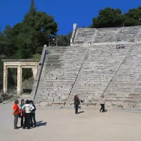 Europe, Grèce, Péloponnèse, Epidaure, Théatre, Souvenirs de Voyages, Pixanne Photographies