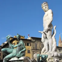 Europe, Italie, Florence, Piazza della Signoria, Souvenirs de Voyages, Pixanne Photographies