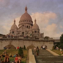 Europe, France, Ile de France, Paris, Montmartre, Sacré Coeur, Souvenirs de Voyages, Pixanne Photographies