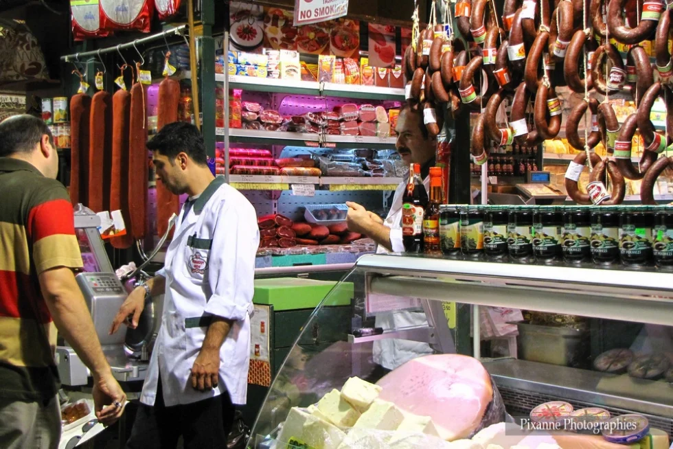 Asie, Europe, Turquie, Istanbul, Mısır Çarsısı, Bazar Egyptien, viande, boucherie, Souvenirs de Voyages, Pixanne Photographies