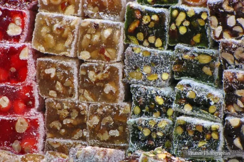 Asie, Europe, Turquie, Istanbul, Mısır Çarsısı, Bazar Egyptien, Turkish Delight, Loukoum, Souvenirs de Voyages, Pixanne Photographies