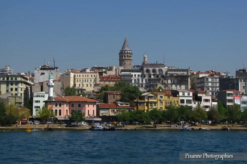 Asie, Europe, Turquie, Istanbul, Bosphore, Galata, Souvenirs de Voyages, Pixanne Photographies