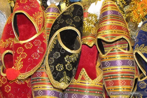 Asie, Europe, Turquie, Istanbul, Grand Bazar, Kapali Carsi, Babouches, Souvenirs de Voyages, Pixanne Photographies