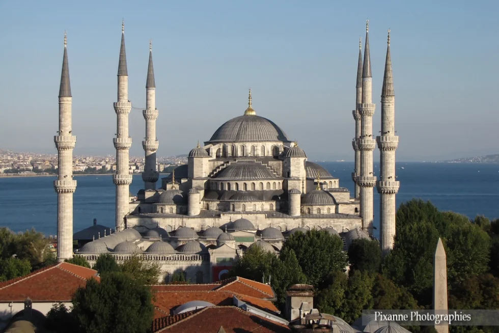 Asie, Europe,Turquie, Istanbul, Mosquée Bleue, Mosquée du Sultan Ahmet, Souvenirs de Voyages, Pixanne Photographies