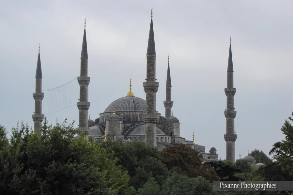 Asie, Europe,Turquie, Istanbul, Mosquée Bleue, Mosquée du Sultan Ahmet, Souvenirs de Voyages, Pixanne Photographies