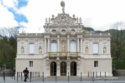 Europe, Allemagne, Bavière, Ettal, Linderhof, Château, Souvenirs de Voyages, Pixanne Photographies