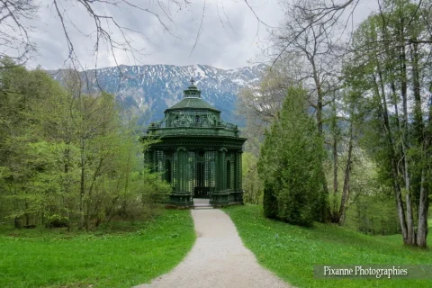 Europe, Allemagne, Bavière, Ettal, Linderhof, Château, Pavillon de Musique, Souvenirs de Voyages, Pixanne Photographies