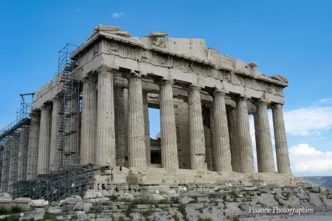 Europe, Grèce, Attique, Athènes, Acropole, Parthénon, Souvenirs de Voyages, Pixanne Photographies