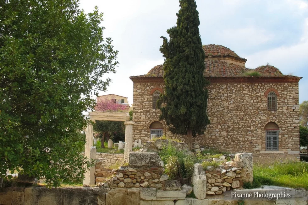 Europe, Grèce, Attique, Athènes, Agora Romaine, Mosquée Fethiye, Souvenirs de Voyages, Pixanne Photographies