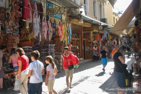 Europe, Grèce, Attique, Athènes, Plaka, Souvenirs de Voyages, Pixanne Photographies