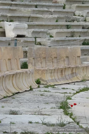 Europe, Grèce, Attique, Athènes, Théatre de Dionysos, Souvenirs de Voyages, Pixanne Photographies
