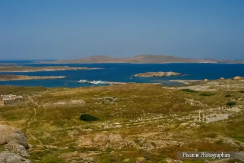 Europe, Grèce, Cyclades, Delos, Mont Cynthe, Souvenirs de Voyages, Pixanne Photographies