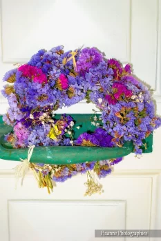 Europe, Grèce, Cyclades, Mykonos, Couronne de Fleurs, Souvenirs de Voyages, Pixanne Photographies