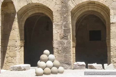 Europe, Grèce, Dodécanèse, Rhodes, Rodos, Hopital des Chevaliers, Souvenirs de Voyages, Pixanne Photographies