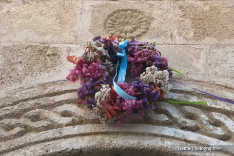 Europe, Grèce, Dodécanèse, Rhodes, Lindos, Couronne de Fleurs, Souvenirs de Voyages, Pixanne Photographies