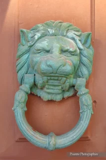 Europe, Grèce, Dodécanèse, Rhodes, Lindos, Heurtoir, Lion, Souvenirs de Voyages, Pixanne Photographies