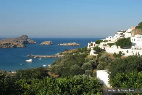 Europe, Grèce, Dodécanèse, Rhodes, Lindos, Souvenirs de Voyages, Pixanne Photographies