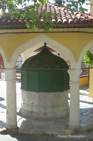Europe, Grèce, Dodécanèse, Rhodes, Rodos, Mosquée Ibrahim Pasha, Fontaine à Ablutions, Souvenirs de Voyages, Pixanne Photographies