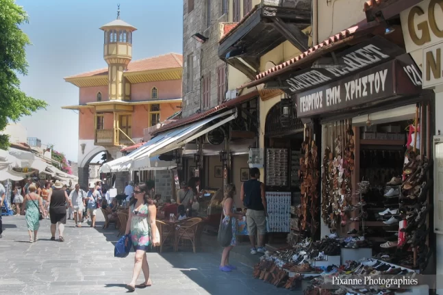Europe, Grèce, Dodécanèse, Rhodes, Rodos, Mosquée Mehmet Aga, Souvenirs de Voyages, Pixanne Photographies
