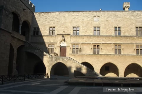 Europe, Grèce, Dodécanèse, Rhodes, Rodos, Palais des Grands Maîtres, Souvenirs de Voyages, Pixanne Photographies