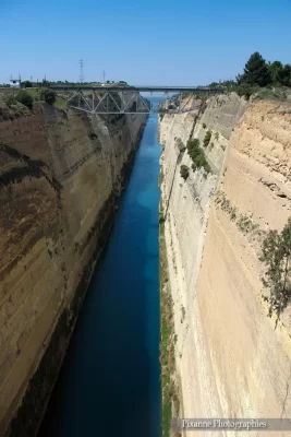 Europe, Grèce, Péloponnèse, Canal de Corinthe, Souvenirs de Voyages, Pixanne Photographies