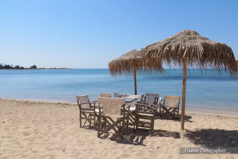 Europe, Grèce, Péloponnèse, Elafonisos, Plage, Taverne, Souvenirs de Voyages, Pixanne Photographies