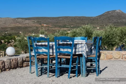 Europe, Grèce, Péloponnèse, Elafonisos, Taverne, Souvenirs de Voyages, Pixanne Photographies