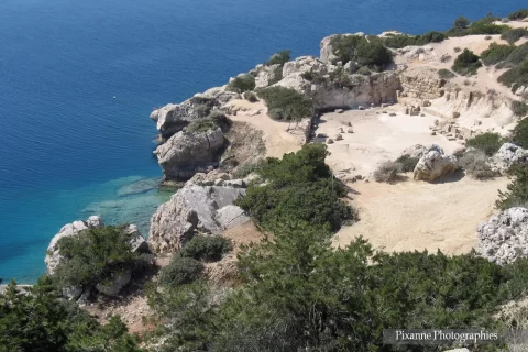 Europe, Grèce, Péloponnèse, Loutraki, Vouliagmeni, Heraion de Perachora, Temple d'Héra, Souvenirs de Voyages, Pixanne Photographies