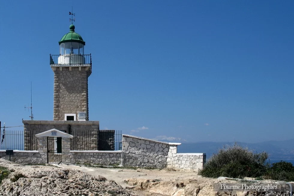 Europe, Grèce, Péloponnèse, Loutraki, Vouliagmeni, Phare de Melagavi, Souvenirs de Voyages, Pixanne Photographies