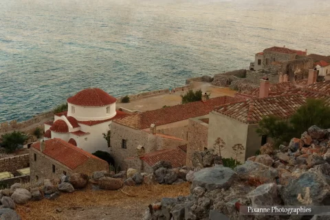 Europe, Grèce, Péloponnèse, Monemvasia, Souvenirs de Voyages, Pixanne Photographies