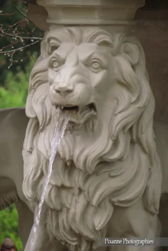 Europe, Allemagne, Bavière, Hohenschwangau, Fontaine des Lions, Souvenirs de Voyages, Pixanne Photographies