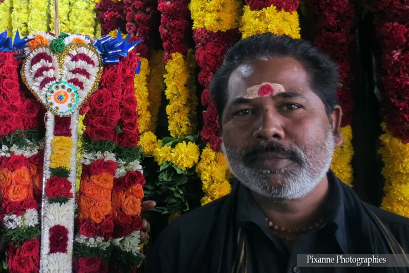 Asie, inde, inde du sud, chennai, kamarajar market, marché aux fleurs, souvenirs de voyages, pixanne photographies