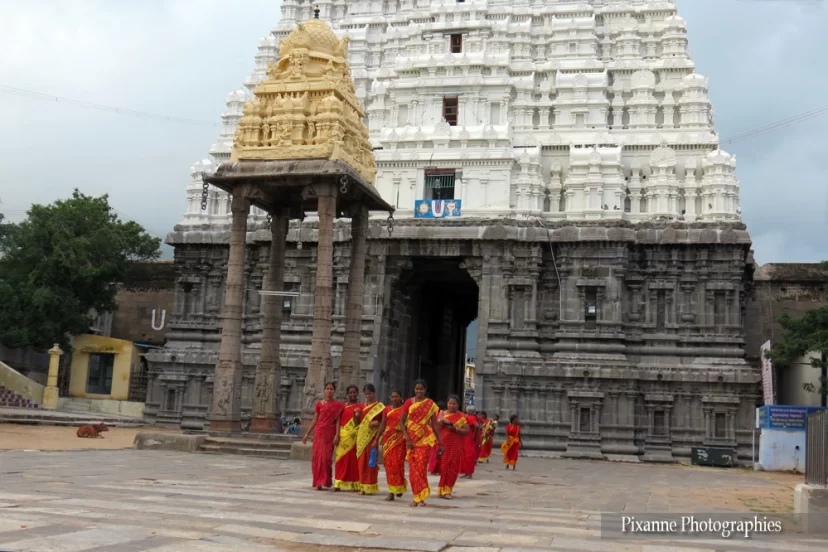 asie, inde, inde du sud, kanchipuram, varadharaja perumal temple, pelerins, souvenirs de voyages, pixanne photographies