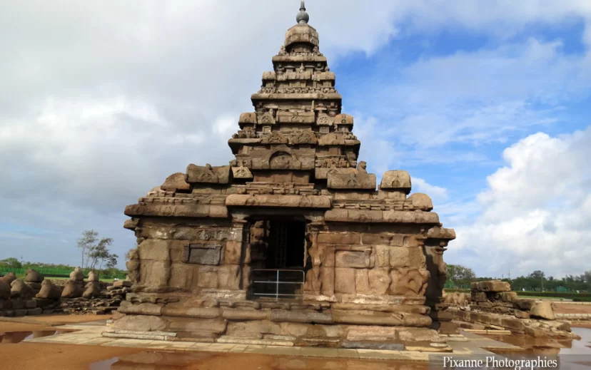 asie, inde, inde du sud, mahabalipuram, shore temple, souvenirs de voyages, pixanne photographies