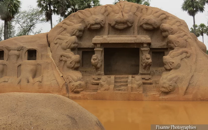 asie, inde, inde du sud, mahabalipuram, tiger cave, souvenirs de voyages, pixanne photographies