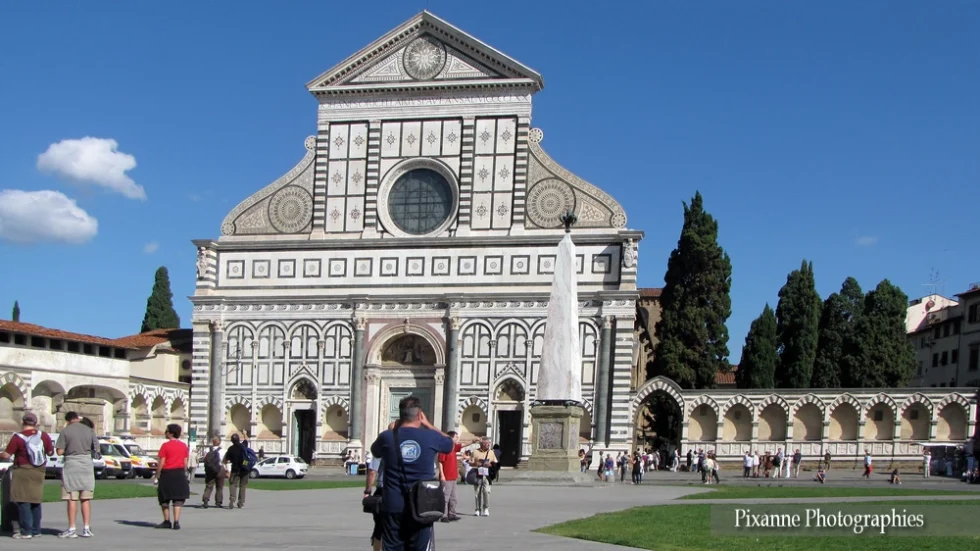 Europe, Florence, Basilique Santa Maria Novella, Souvenirs de V oyages, Pixanne Photographies