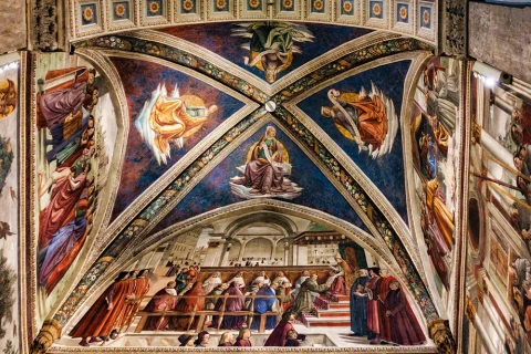 Europe, Italie, Florence, Basilique Santa Trinita, Souvenirs de Voyages, Pixanne Photographies