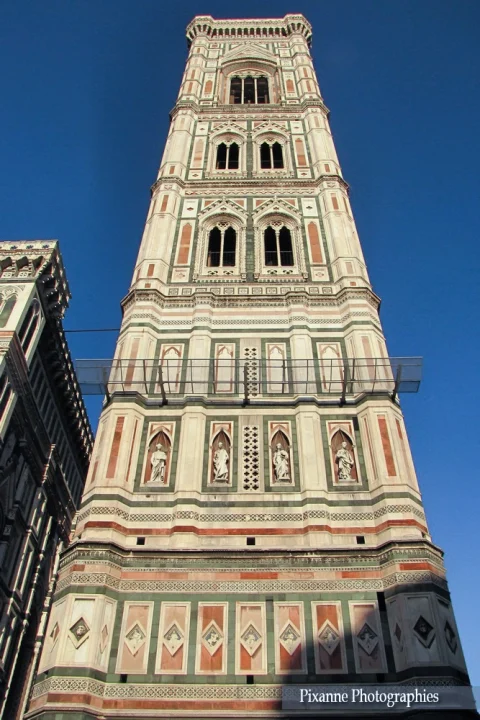 Europe, Italie, Florence, Campanie de Giotto, Souvenirs de Voyages, Pixanne Photographies