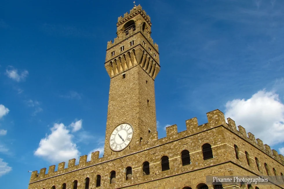 Europe, Italie, Florence, Palazzo Vecchio, Souvenirs de Voyages, Pixanne Photographies