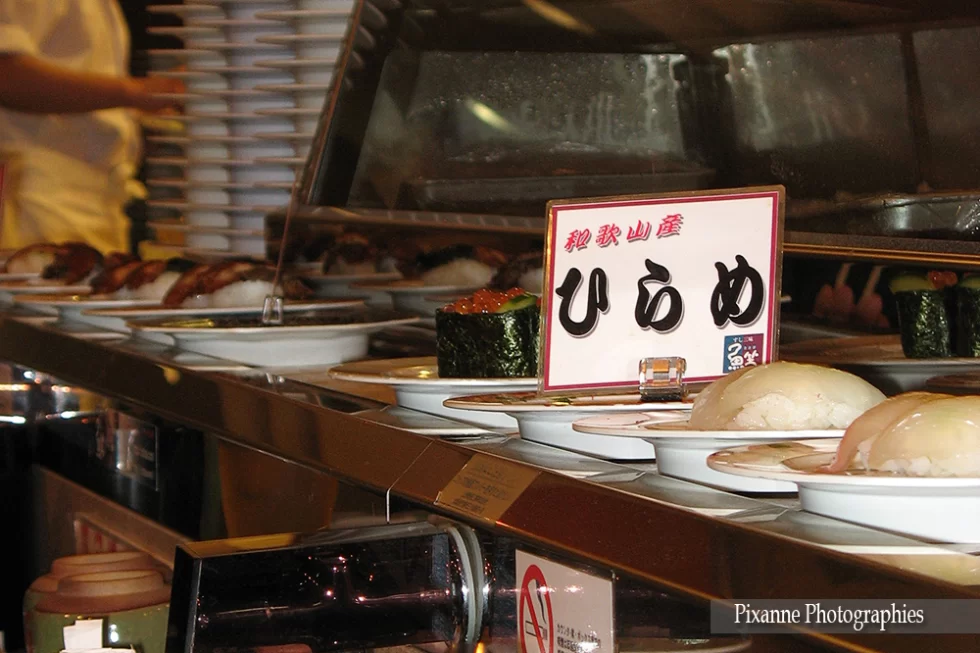 Asie, Japon, Alimentation, Sushi, Sashimi, Souvenirs de Voyages, Pixanne Photographies