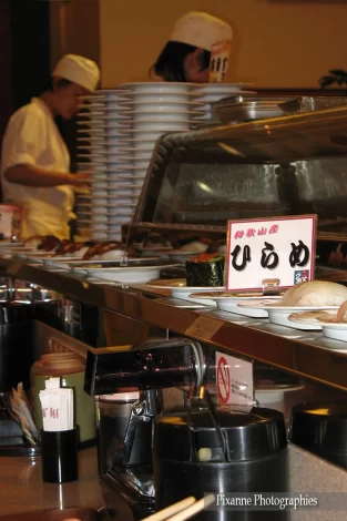 Asie, Japon, Alimentation Sushi, Sashimi, Souvenirs de Voyages, Pixanne Photographies