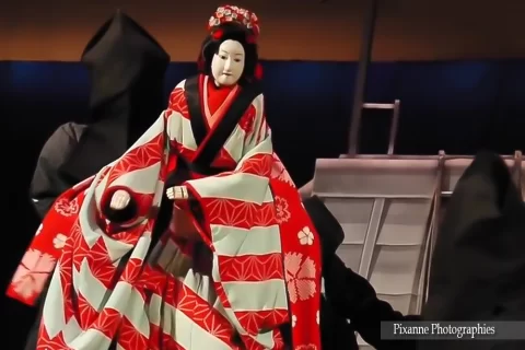 Asie, Japon, Kyoto, Gion Corner, Bunraku, Marionette, Souvenirs de Voyages, Pixanne Photographies