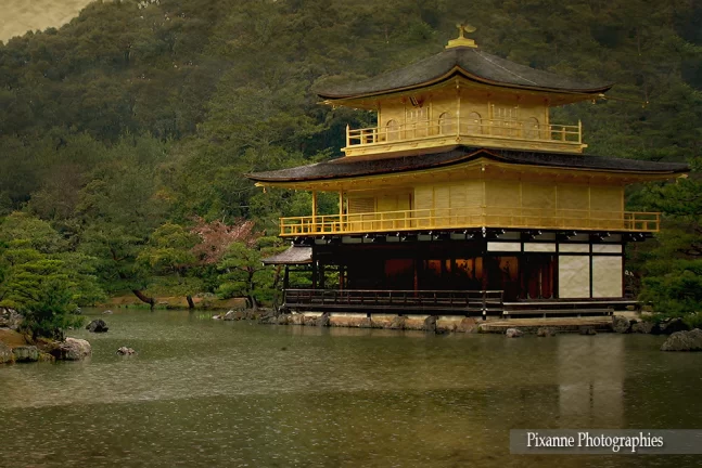 asie, japon, kyoto, kinkaky ji, paville d or, souvenirs de voyages, pixanne photographies