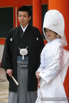 Asie, Japon, Kyoto, Shimogamo Shrine, Mariage, Kimono, Souvenirs de Voyages, Pixanne Photographies