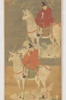 Asie, Japon, Nara, Takemikazuchi, Daim Blanc