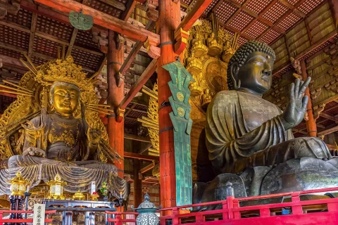Asie, Japon, Nara, Todai Ji, Daibutsu, Daibutsu Den, Grand Bouddha, Bouddha Vairocana, Souvenirs de Voyages, Pixanne Photographies