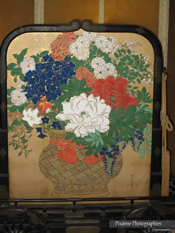 Asie, Japon, Ohara, Sanzen In, Kyakuden, Paravent, Souvenirs de Voyages, Pixanne Photographies
